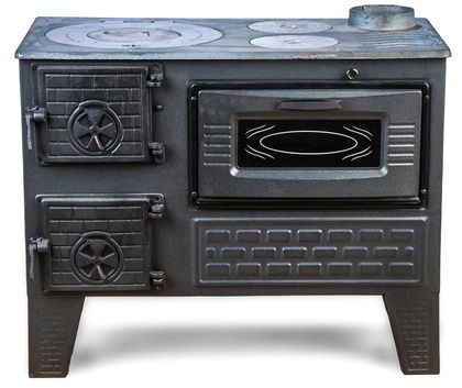 Отопительно-варочная печь МастерПечь ПВ-04 с духовым шкафом, 7,5 кВт в Новоуральске