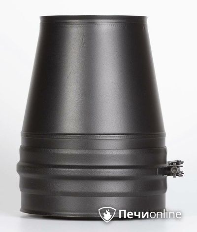 Комплектующие дымохода Schiedel Конус д250 PM25 (Черный) Permetr в Новоуральске