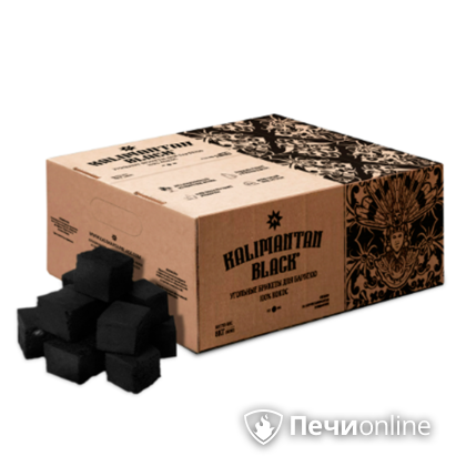  Kalimantan Black Кокосовый уголь для барбекю, 8кг в Новоуральске