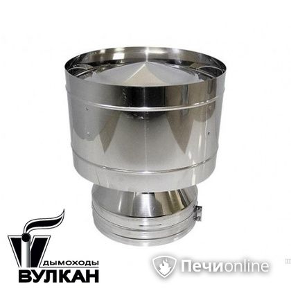 Дефлектор Вулкан DDH оцинкованный с изоляцией 100 мм D=115/315 в Новоуральске