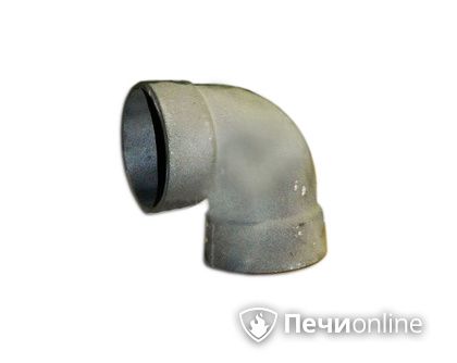 Дымоход Гефест Отвод 90° чугун D150 в Новоуральске