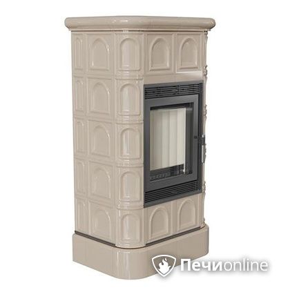 Печь-камин Kratki Blanka 8 kW stove кафельная крем в Новоуральске